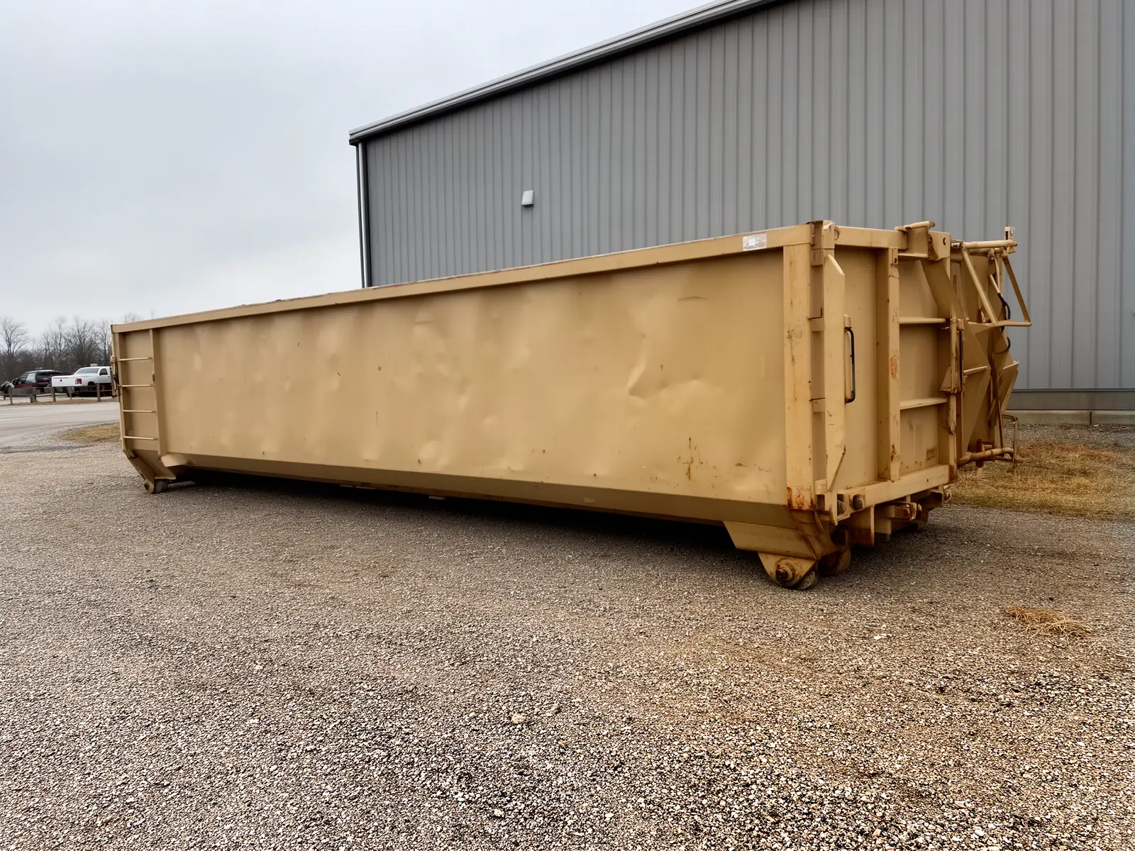 Roll-off dumpster from Sparks's Dumpster Rental in Manteca, CA